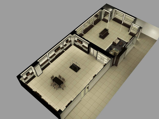 發展大廈專柜效果圖4