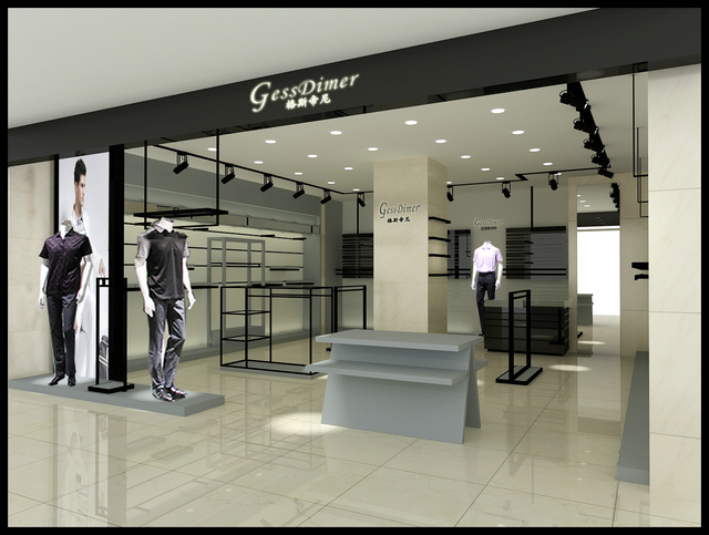 哈爾濱紅博世紀廣場格斯帝尼專柜效果圖02